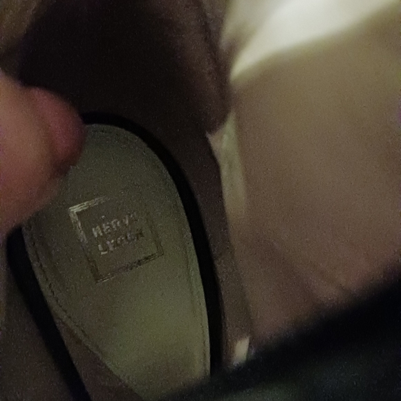 Herve Leger black leather side zip open toe ankle boot made in Italy 38.5 - Picture 11 of 13